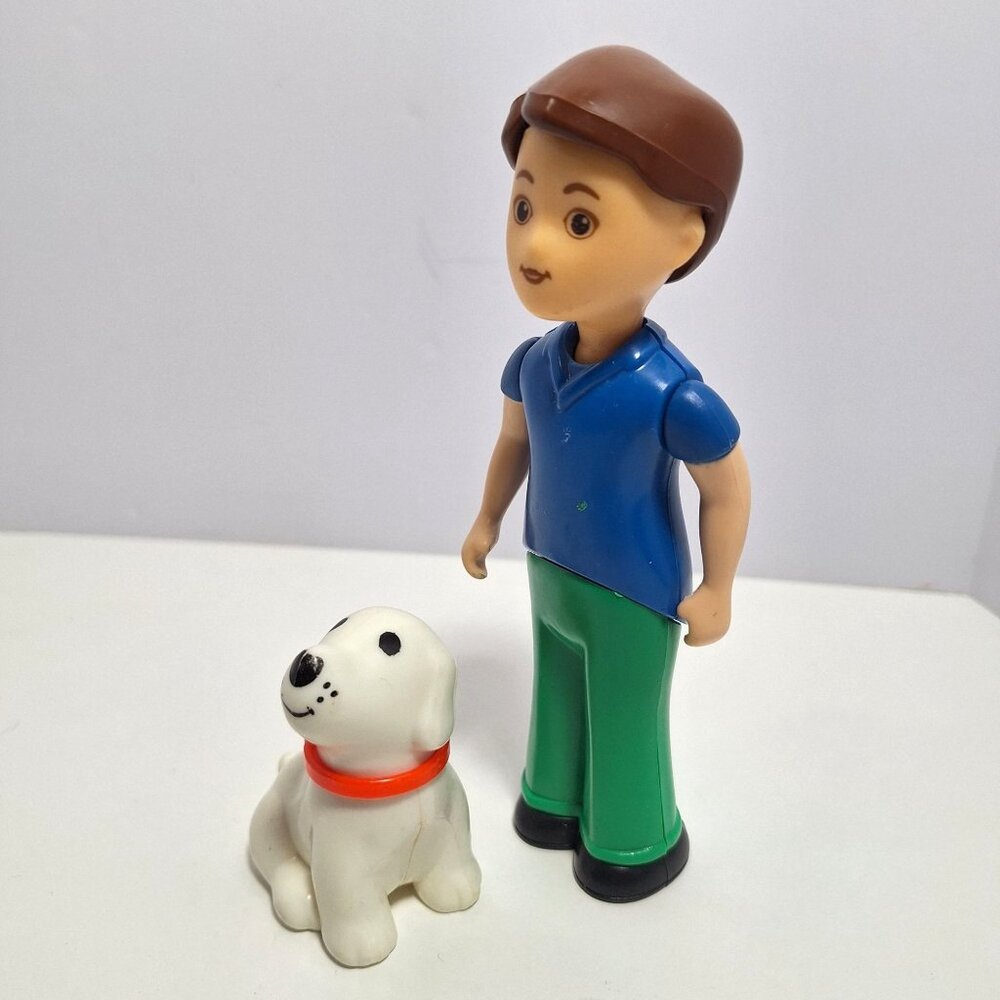 Little Tikes Father Dog Figures Lot Vintage Man Dad - Picture 3 of 10